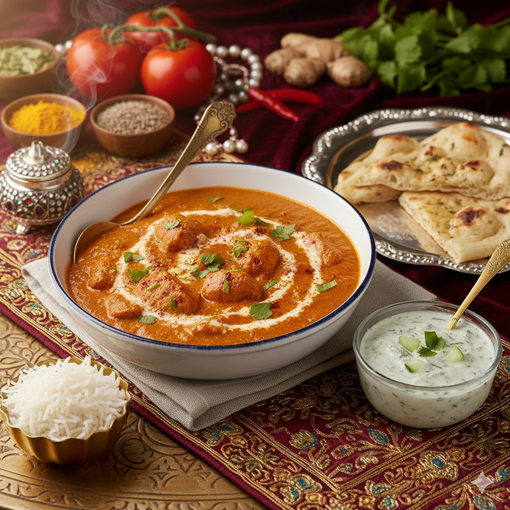 Chef preparing food in a restaurant kitchen